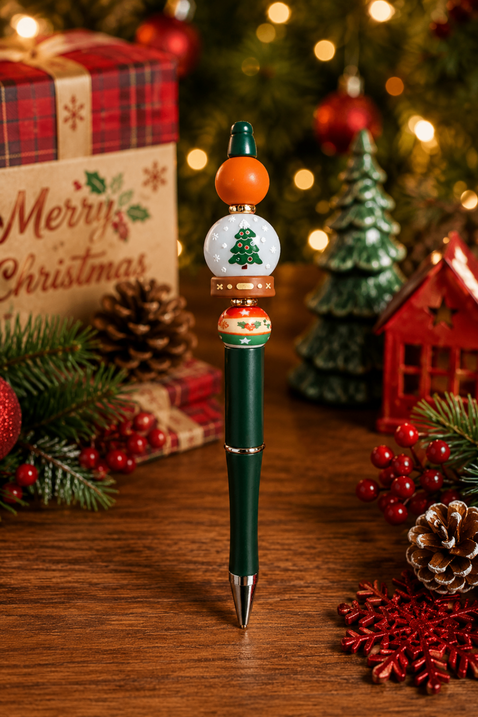 Evergreen Christmas Tree Pen