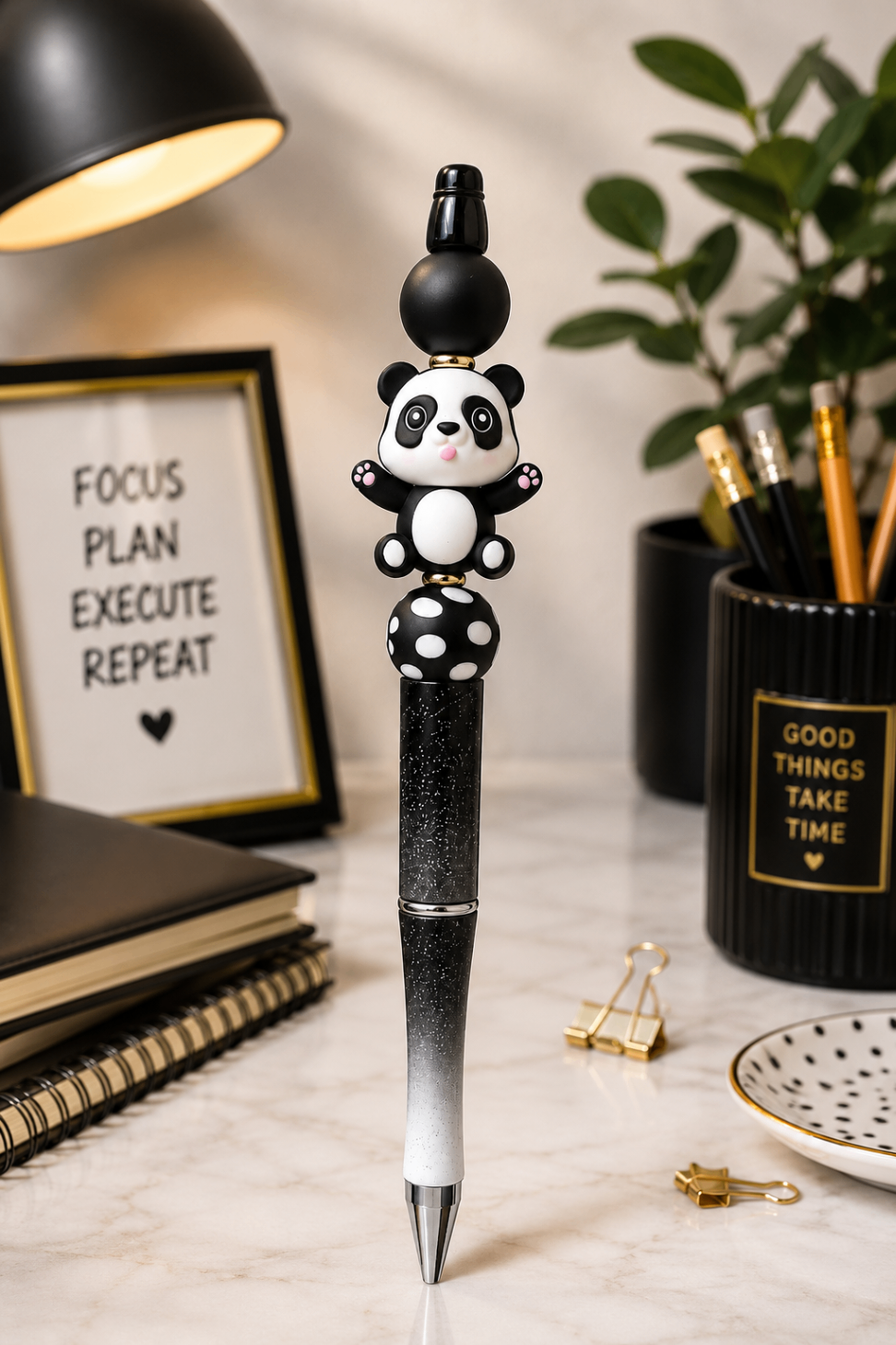 Panda Bear Charm Pen