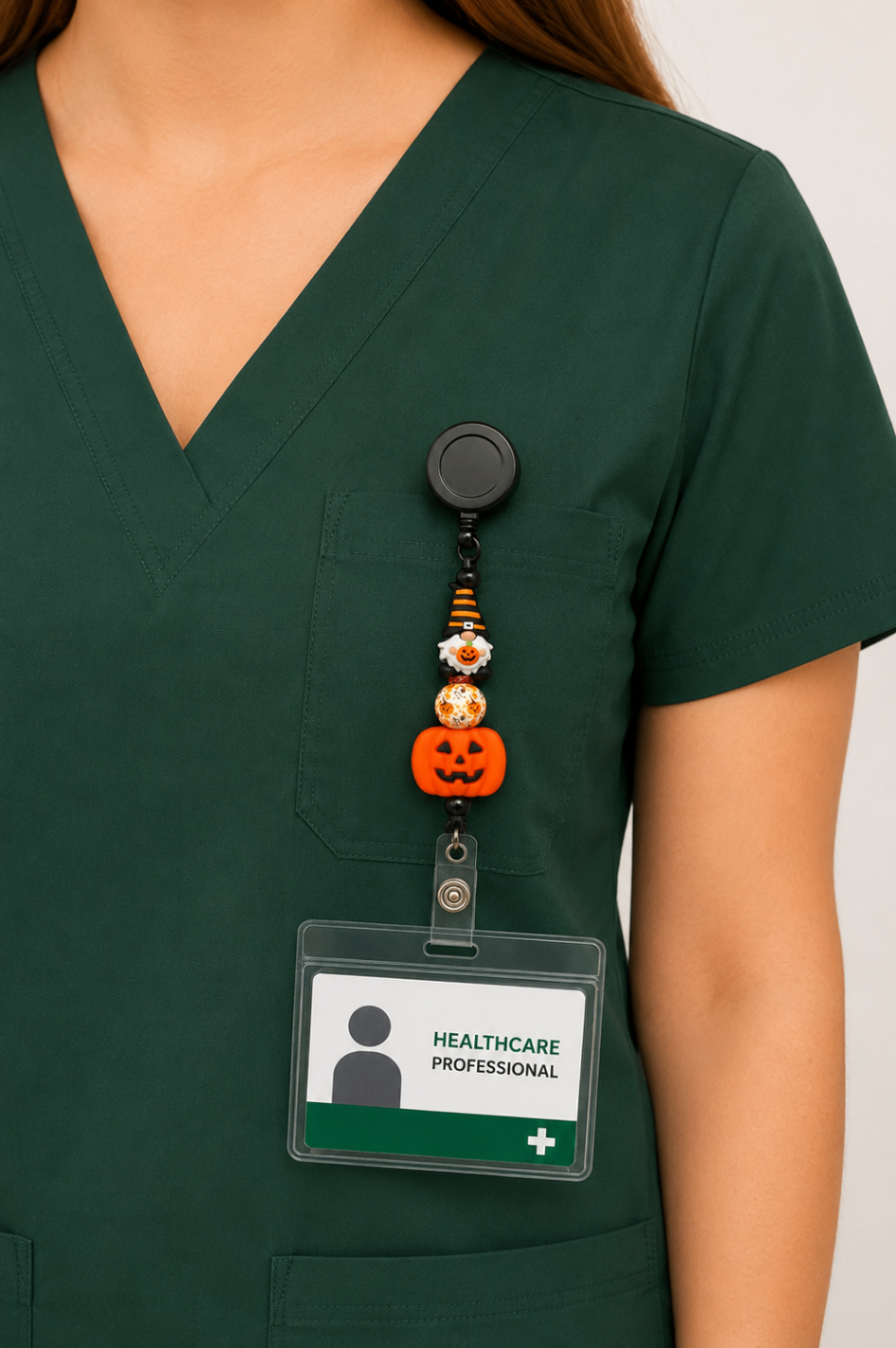 Jack O'Lantern Spellbook Badge Reel