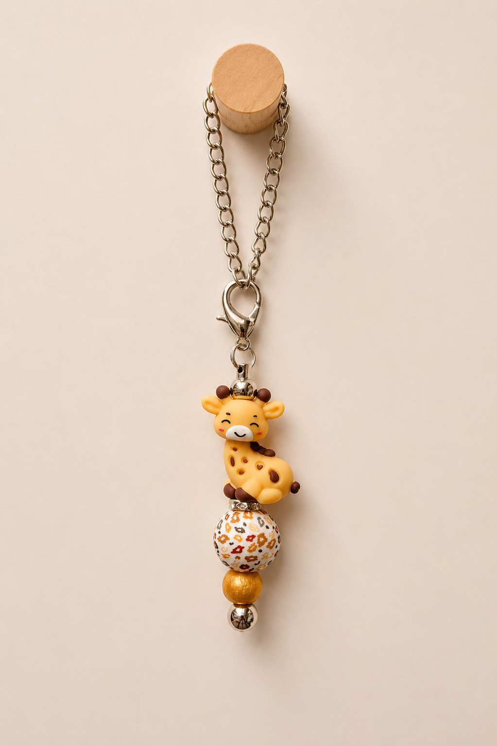 Giraffe Bag Charm