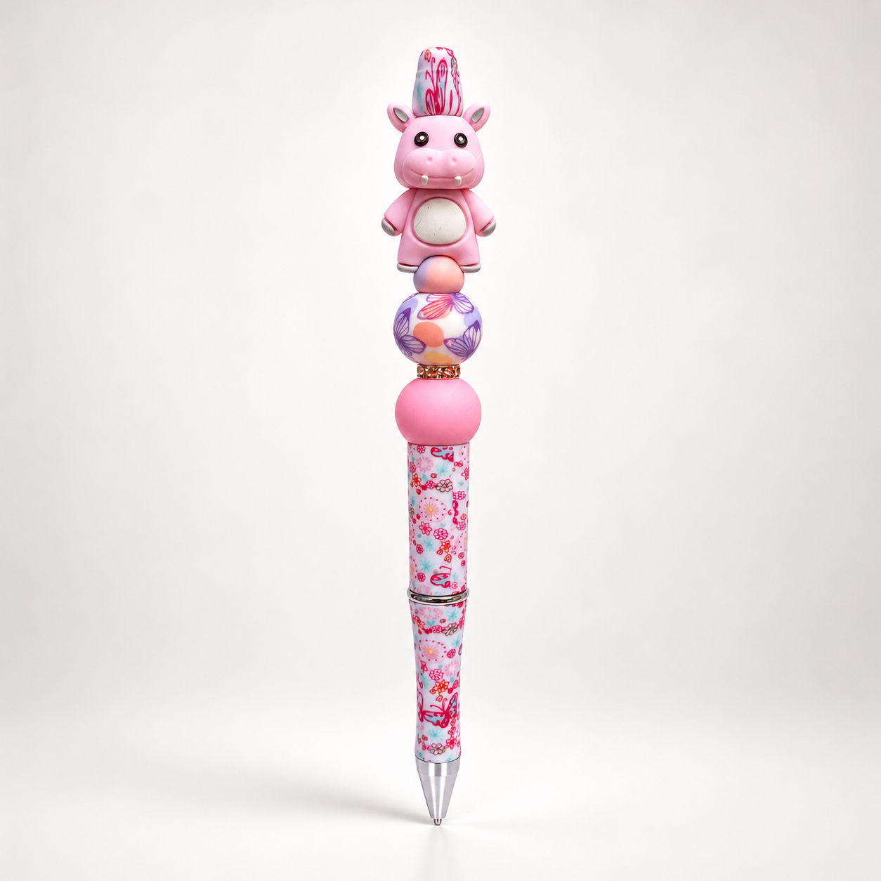 Pastel Hippo Bloom Pen