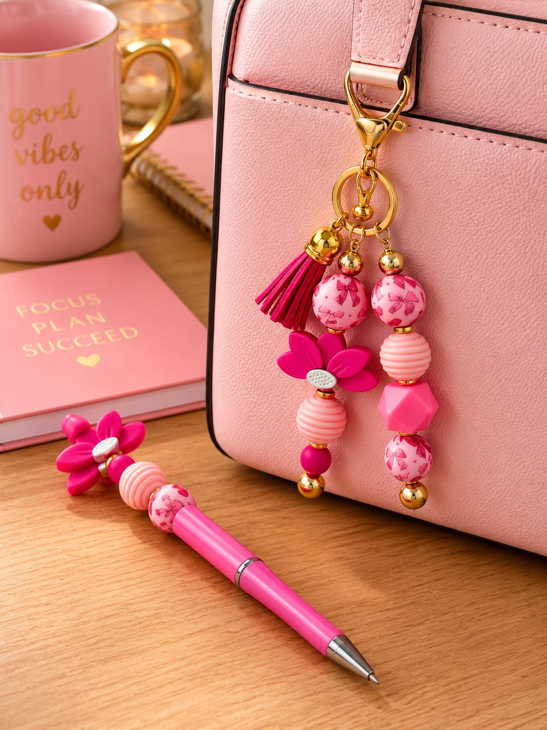 Pink Blossom Focus Gift Set