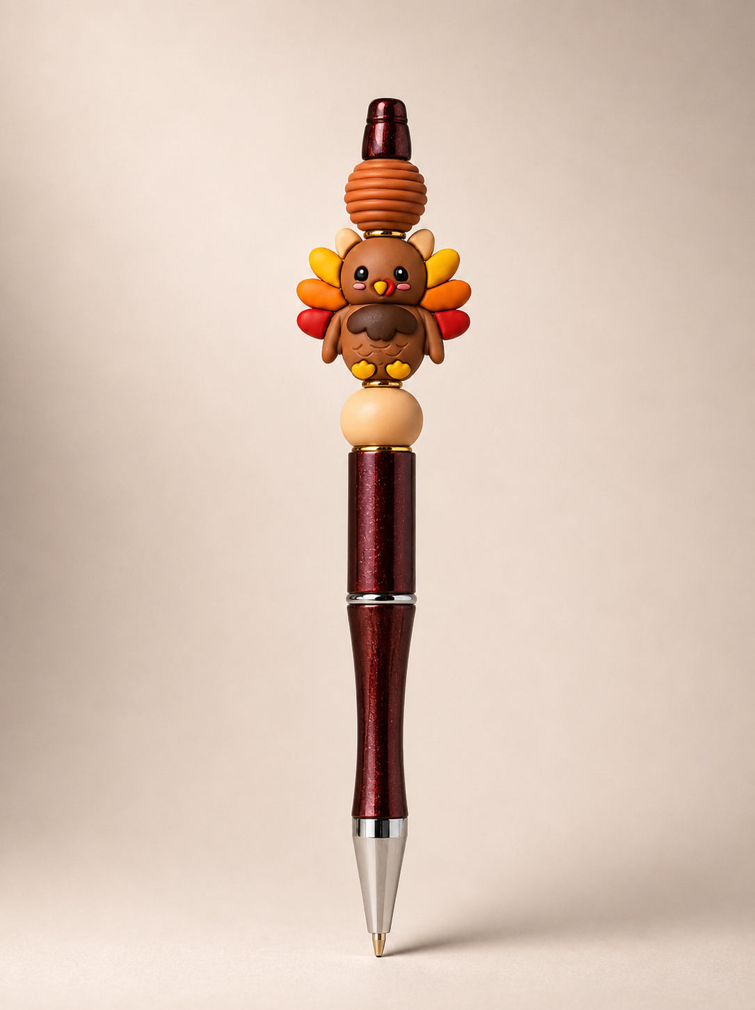 Autumn Turkey Charm Pen