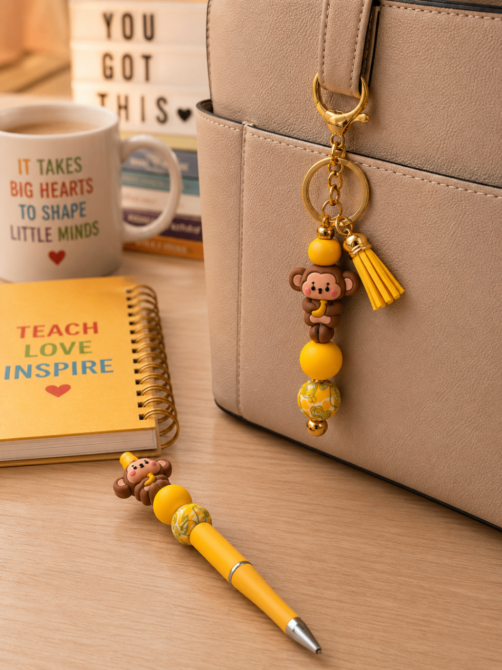 Banana Monkey Teacher Gift Set