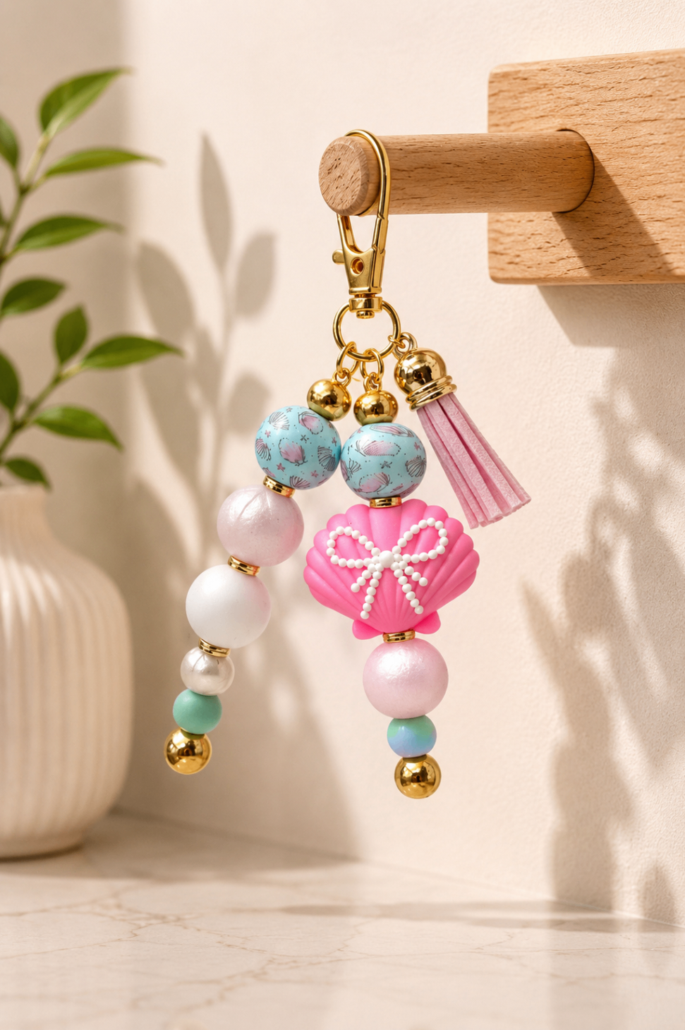 Seashell Dreams Bag Charm