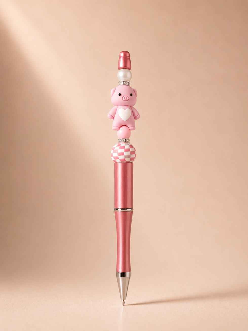 Pink Peggy Piggy Pen